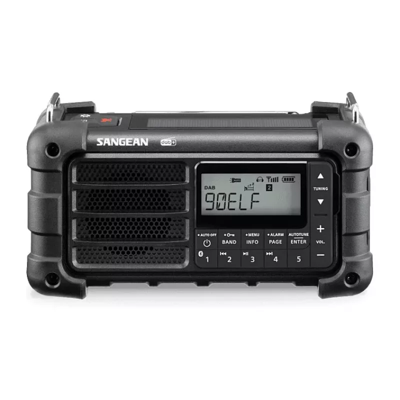 Sangean MMR-99 DAB Schwarz Notfall-/Kurbel-/Solarradio
