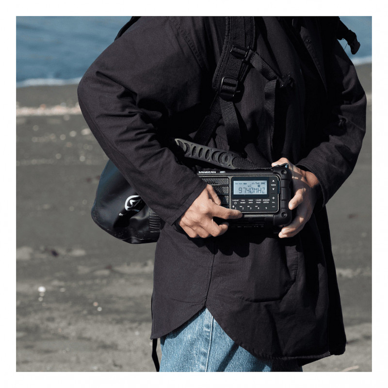 Sangean MMR-99 DAB Schwarz Notfall-/Kurbel-/Solarradio