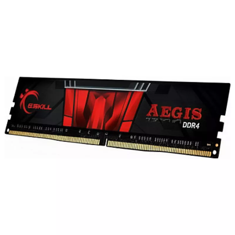 G.Skill Aegis 16GB DDR4 3200MHz CL20 Desktop Memory (1x16GB) - Schwarz