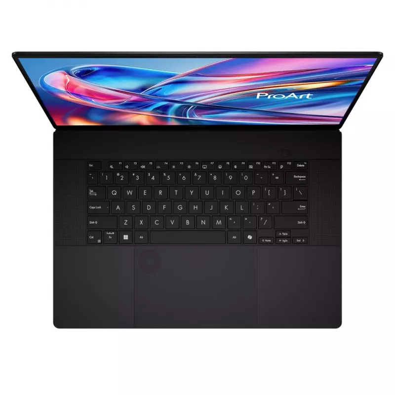 ASUS ProArt P16 H7606WR-SE058X Ryzen AI 9 HX 370 16.0 inch 4K OLED 120Hz 1600nits Anti-Reflective Laptop 32GB LPDDR5X 1TB SSD GeForce RTX 5070 Ti 12GB FHD Kamera 90WHrs Windows 11 Pro Aluminium Nano Black