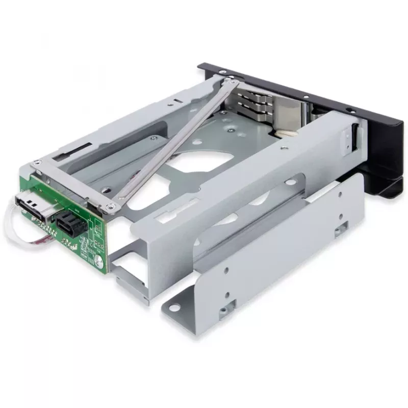 ICY DOCK TurboSwap MB171SP-1B Tray-less 3.5 inch SATA HDD/SSD Mobile Rack für 5.25 inch Einschub