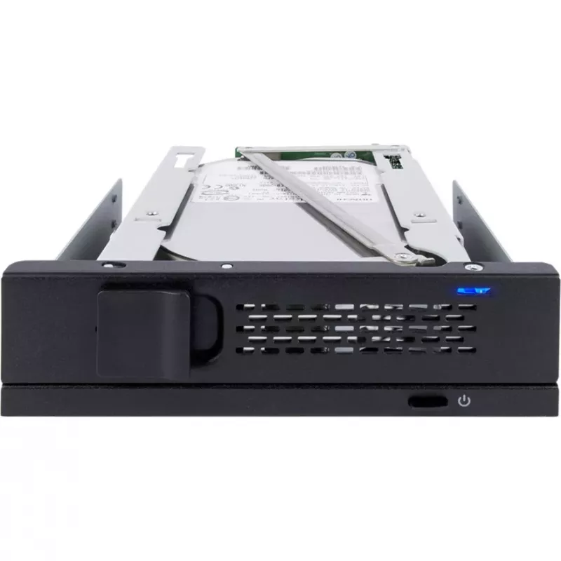 ICY DOCK TurboSwap MB171SP-1B Tray-less 3.5 inch SATA HDD/SSD Mobile Rack für 5.25 inch Einschub