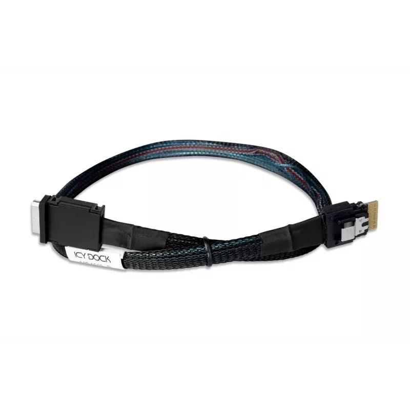 IcyBox IcyDock SlimSAS 4i auf OCuLink 4i Kabel, PCIe 4.0, 0,5 m