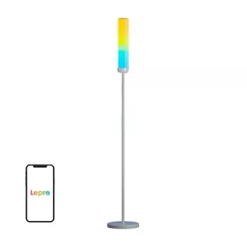 Lepro O1 AI Floor Lamp - Smart Stehleuchte, 2000 Lumen, RGB+CCT, Wi-Fi, kompatibel mit Alexa/Google Assistant