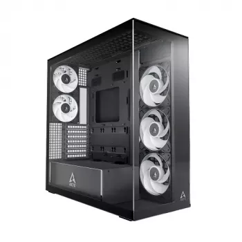 ARCTIC Xtender Black Clear Glass Mid-Tower ATX Gehäuse