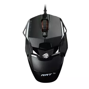 Mad Catz THE AUTHENTIC R.A.T. 1+ Gaming Mouse (MR01MCINBL000-0) - Schwarz/Rot
