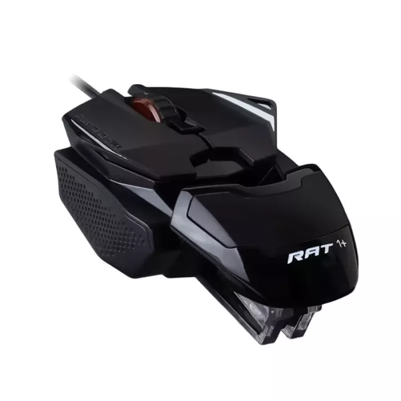 Mad Catz THE AUTHENTIC R.A.T. 1+ Gaming Mouse (MR01MCINBL000-0) - Schwarz/Rot