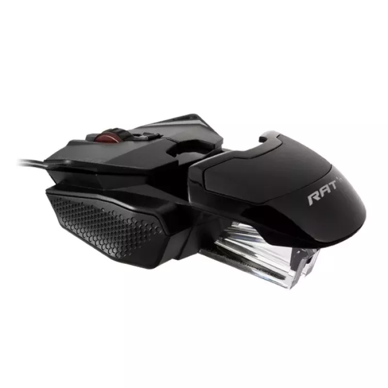 Mad Catz THE AUTHENTIC R.A.T. 1+ Gaming Mouse (MR01MCINBL000-0) - Schwarz/Rot