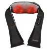 RENPHO U-Neck 1 Shiatsu Nacken- und Schultermassagegerät mit Wärme, 8 bidirektionalen Rotationsknoten, 3 Geschwindigkeitsstufen, Schwarz