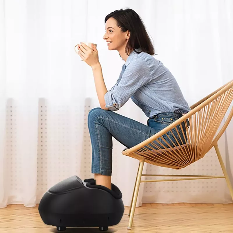 RENPHO Shiatsu Fußmassagegerät für Plantarfasziitis, Schwarz