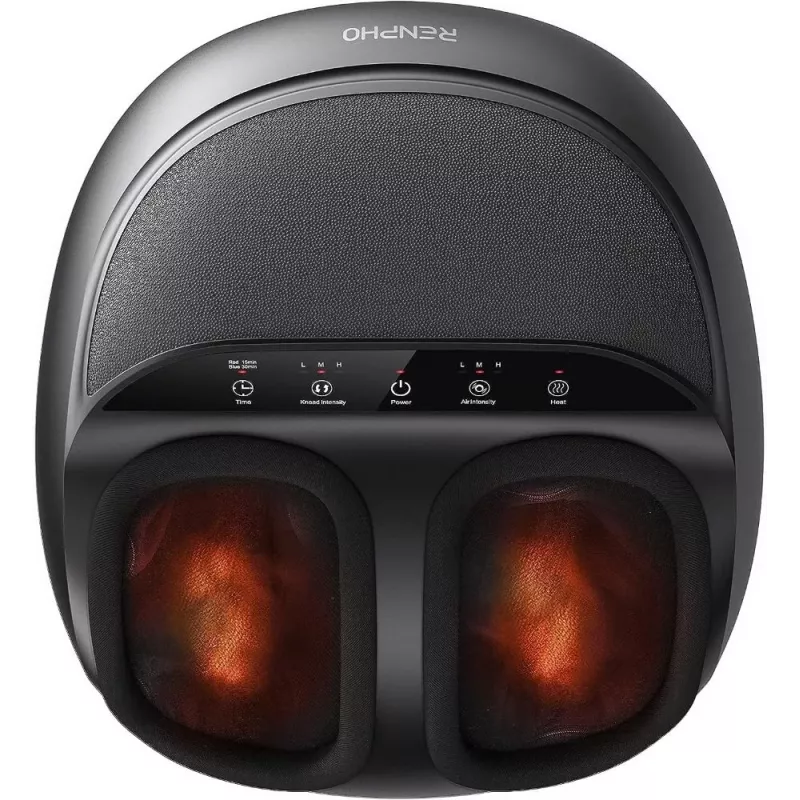 RENPHO Shiatsu Fußmassagegerät für Plantarfasziitis, Schwarz