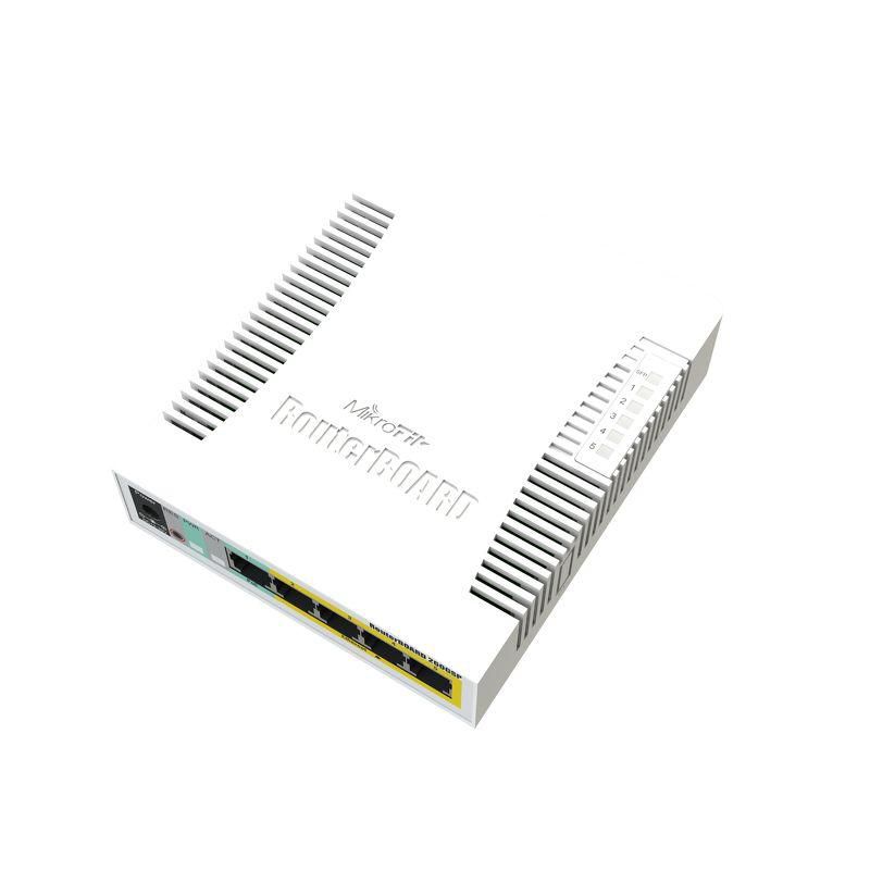 MikroTik RB260GSP 5-Port Gigabit PoE Switch mit SFP
