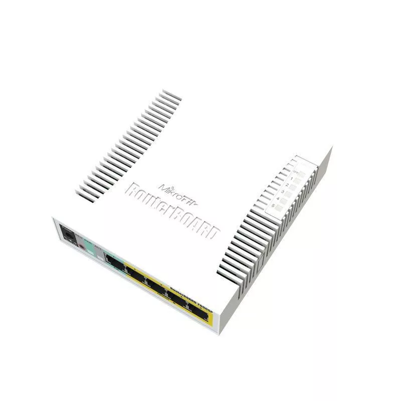 MikroTik RB260GSP 5-Port Gigabit PoE Switch mit SFP