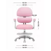 MARK ADLER Junior 4.4 Pink Dreh-Schreibtischstuhl