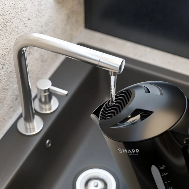 SMAPP 1.7L Cordless Kettle Black 2200W