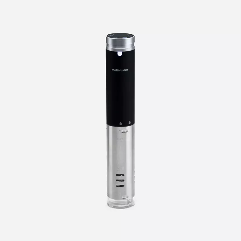 Mellerware Cheffy Sous Vide Kochgerät Schwarz, Edelstahl