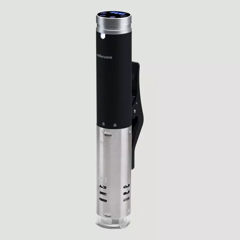 Mellerware Cheffy Sous Vide Kochgerät Schwarz, Edelstahl
