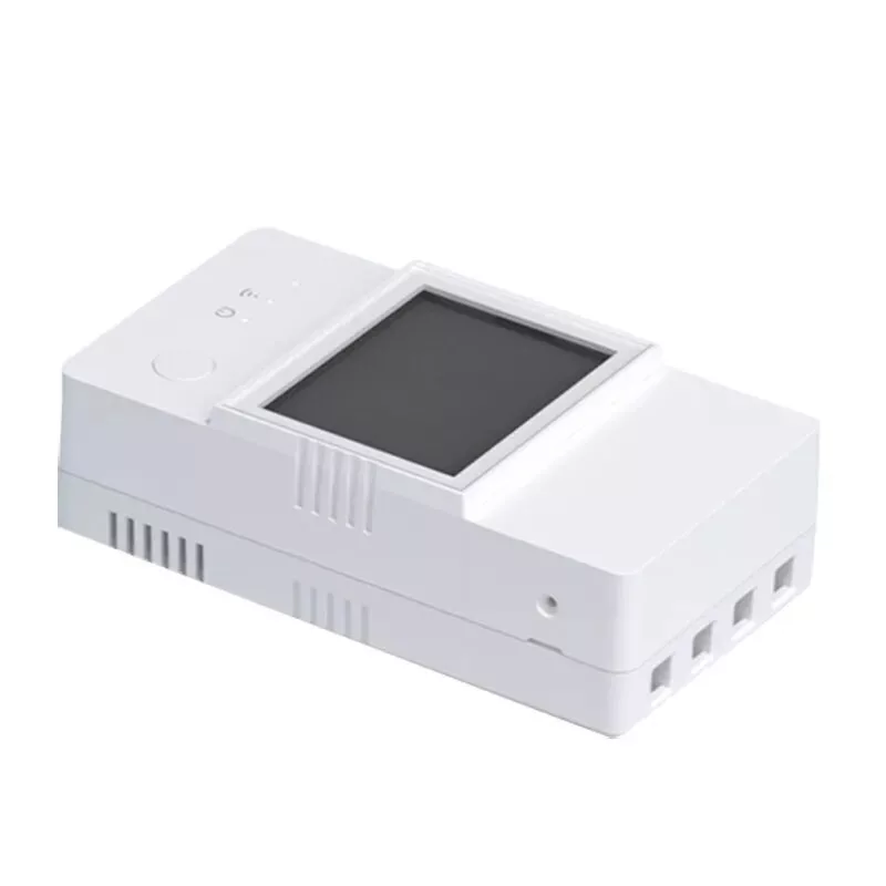 Sonoff POWR316D WiFi Smart Power Meter Switch mit Energiemonitoring, 16A, 3500W, LCD-Display, kompatibel mit Alexa und Google Home