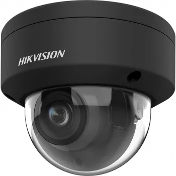 Hikvision Pro Series mit AcuSense DS-2CD2766G2HT-IZS(2.8-12mm)(eF)(SCHWARZ) Dome IP Sicherheitskamera Außenbereich 6MP 3200x1800