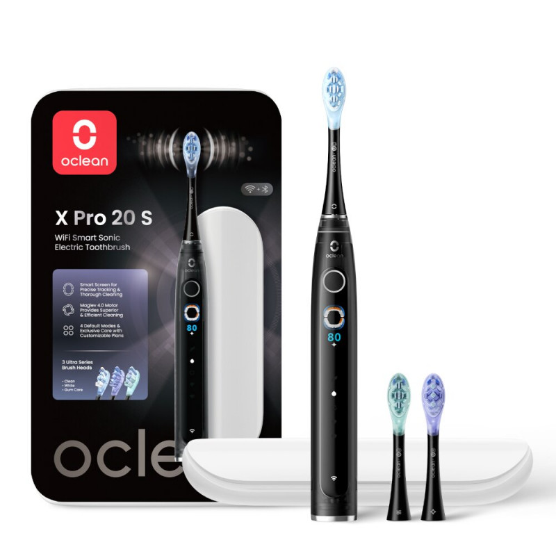 OCLEAN X Pro 20 S Elektrische Zahnbürste Schwarz