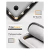Inateck 16-Zoll Laptop-Hülle mit Zubehörtasche, Schwarz-Grau, wasserabweisendes Polyester, YKK-Reißverschluss, stoßdämpfend, kratzfest, schlankes leichtes Design, kompatibel mit MacBook Pro 16 inch 2021-2023, Dell XPS 15, Surface Laptop 15