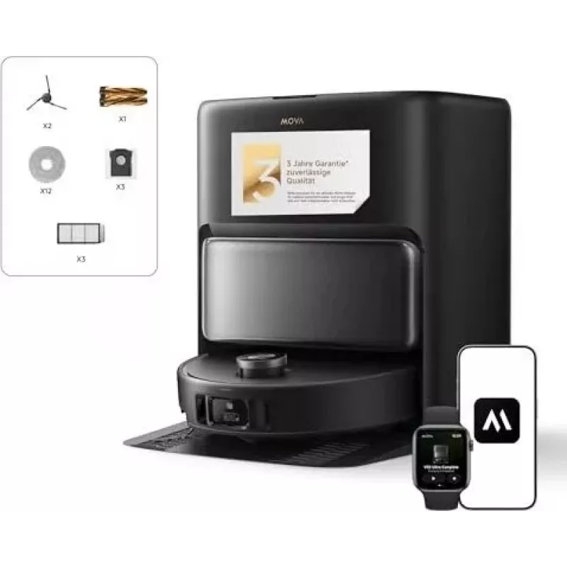 Dreame Mova V50 Ultra Complete, Combi - Schwarz