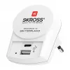 SKROSS Pro+ USB AC30PD World Travel Adapter mit 30W USB-C PD und USB-A