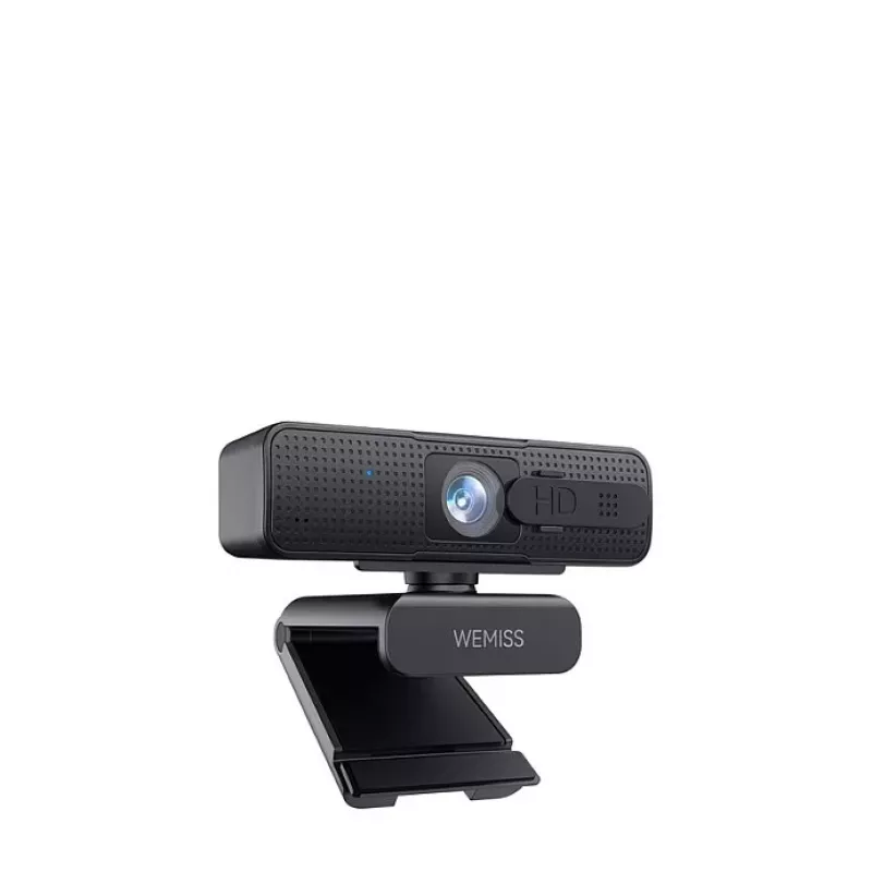WEMISS CM-A1 Stream Series Autofocus Full HD Webcam mit 1/3-Zoll-CMOS-Sensor Schwarz