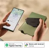 Chipolo CARD & LOOP Wiederaufladbarer Bluetooth-Tracker Bundle für iOS & Android, Charcoal