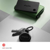 Chipolo CARD & LOOP Wiederaufladbarer Bluetooth-Tracker Bundle für iOS & Android, Charcoal