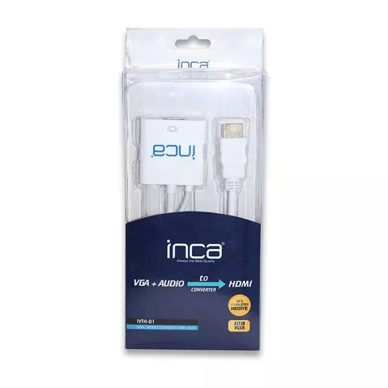 INCA VGA-zu-HDMI + USB + Audio-Konverter IVTH-01