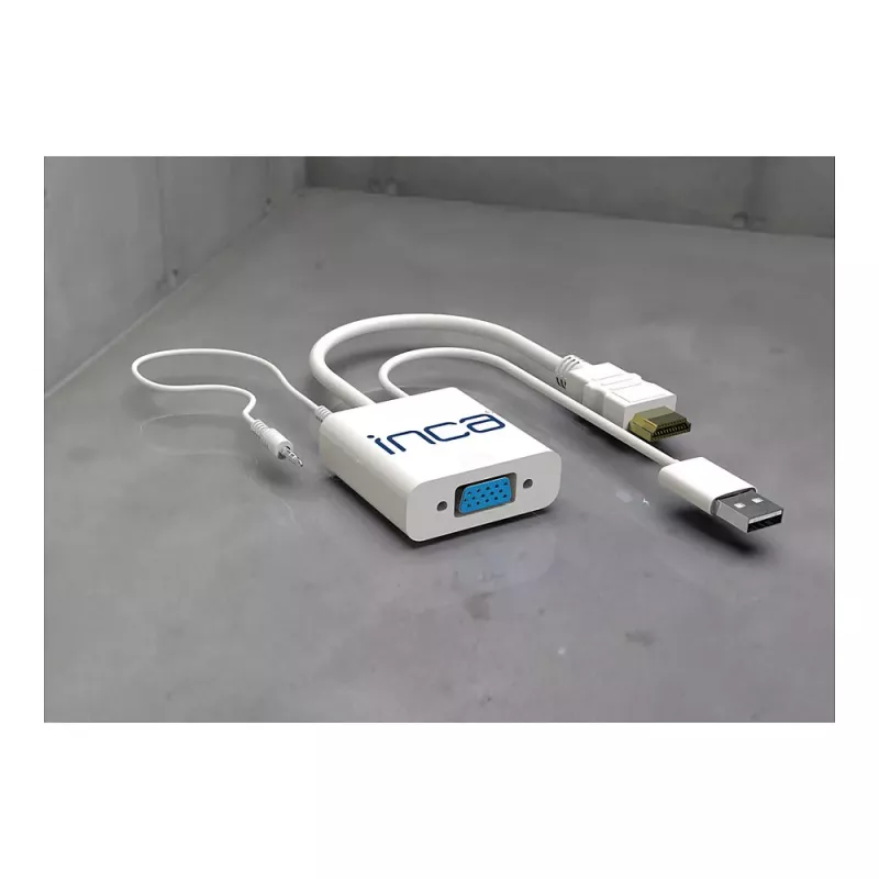INCA VGA-zu-HDMI + USB + Audio-Konverter IVTH-01