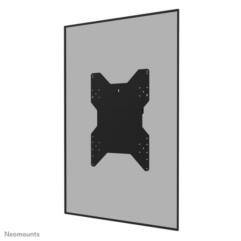 NEOMOUNT WL85-515BL16 Full-Motion Wandhalterung für 55-75 Zoll Bildschirme, PIVOT FLIP, Schwarz, 40 kg Tragfähigkeit, VESA 600x400