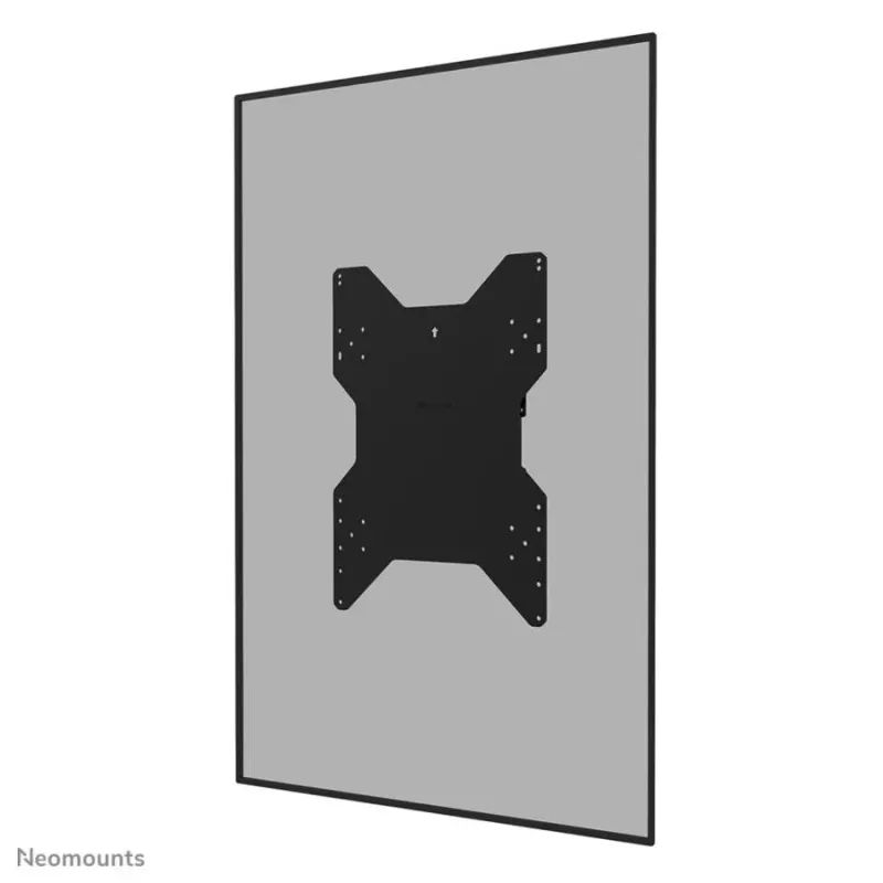 NEOMOUNT WL85-515BL16 Full-Motion Wandhalterung für 55-75 Zoll Bildschirme, PIVOT FLIP, Schwarz, 40 kg Tragfähigkeit, VESA 600x400