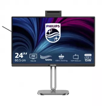 Philips 24B2U4301H 4000 Series 23.8 inch IPS Full HD Monitor mit USB-C 90W PD, Webcam, Lautsprecher, KVM