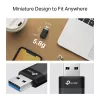 TP-LINK Archer TX23U AX1800 Mini Wi-Fi 6 Wireless USB Adapter, Dual-Band, USB 3.0, MU-MIMO, OFDMA, WPA3, Schwarz