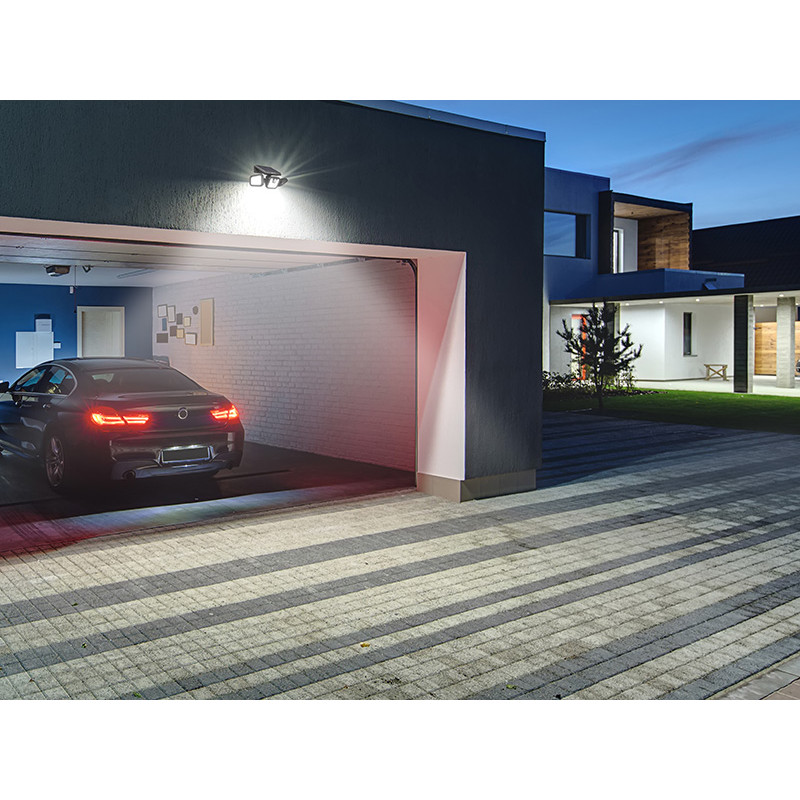 Tracer 47191 Saturn LED Solarflutlicht mit Bewegungsmelder
