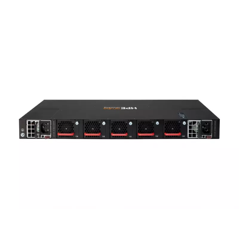 HPE Aruba 8320 48-Port 10GbE SFP+ und 6-Port 40GbE QSFP+ Managed Layer 3 Switch mit 2x 400W Netzteilen, 5x Lüftern, Rack-Kit, TAA-konform