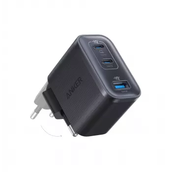 Anker Nano Charger 70W, 3 Ports, Schwarz
