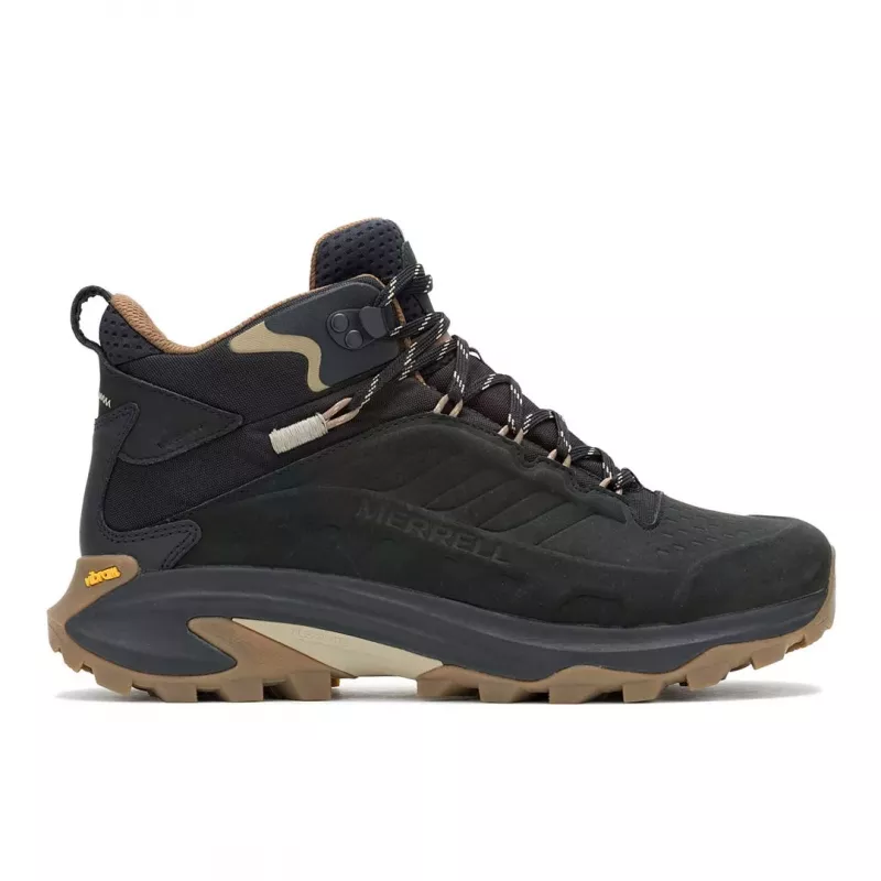 Merrell Moab Speed 2 LTR Mid WP - Schwarzer Wanderstiefel