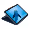 Logitech Rugged Combo 4 Touch Tastaturhülle mit Trackpad für Apple iPad 10. Generation - Classic Blue - Pan Nordic QWERTY