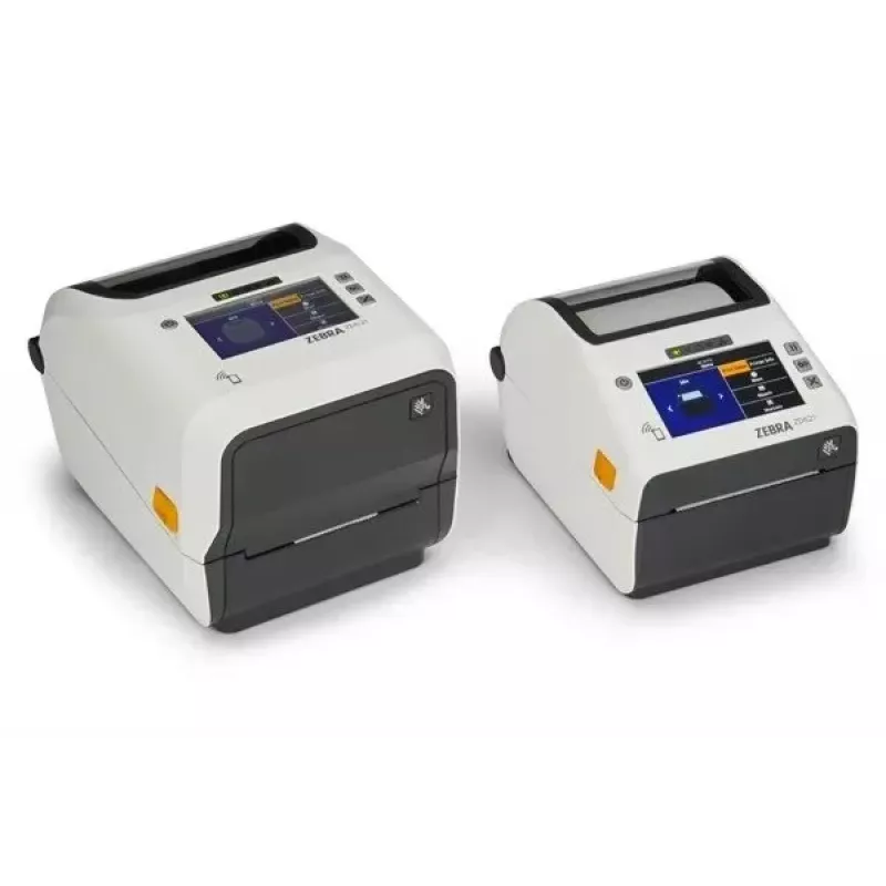 Zebra ZD621d-HC Direkt-Thermo-Etikettendrucker - 203 dpi - 4,3 inch Farb-Touch-LCD - USB 2.0, LAN, Seriell, USB Host - Weiß