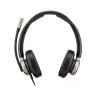 HP Poly Mission 825 Kabelgebundenes Stereo-USB-Headset mit ANC - Schwarz
