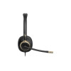HP Poly Mission 825 Kabelgebundenes Stereo-USB-Headset mit ANC - Schwarz