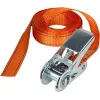 Master Lock Ratchet Tie-Down Strap 3209EURDAT - 5m, 400kg WLL, Orange