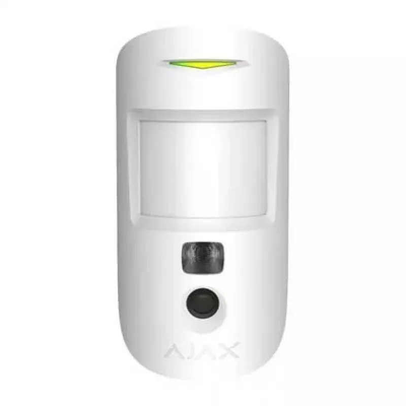 AJAX Wireless Motion Detector MotionCam HD mit Fotobestätigung Weiß