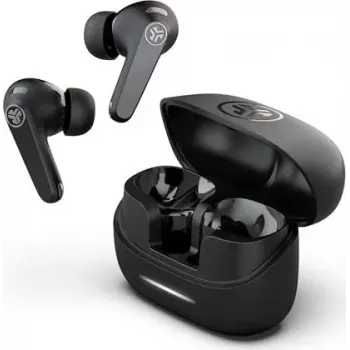 JLab JBuds ANC Pods True Wireless Earbuds mit aktiver Geräuschunterdrückung, IP55, Schwarz
