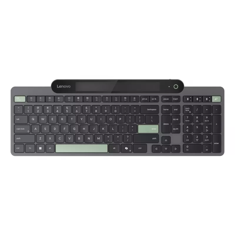 Lenovo 4Y41R69489 Kabellose Tastatur Home/Office Bluetooth US Englisch Schwarz