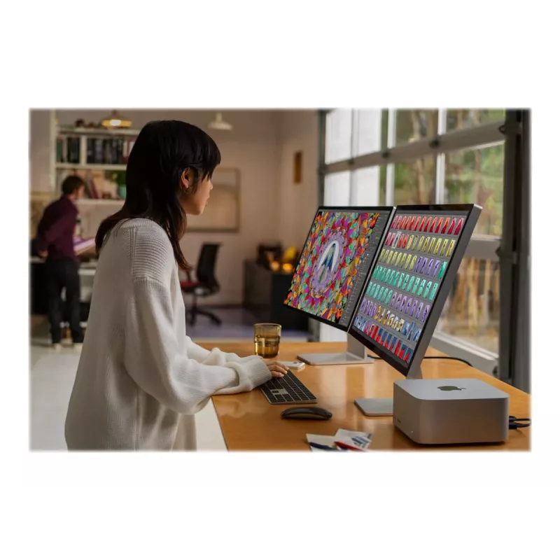 Apple Studio Display 27 Zoll 5K Nano-Texture Glas Neigbarer Standfuß Silber