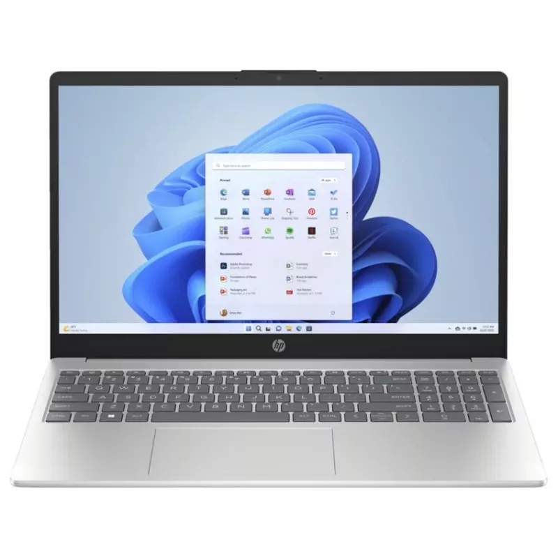 HP Laptop 15-fd0051ne, Intel Core i5-1335U, 8GB RAM, 512GB SSD, NVIDIA GeForce MX570 2GB, 15,6 inch Full HD IPS, Windows 11 Home, Natural Silver